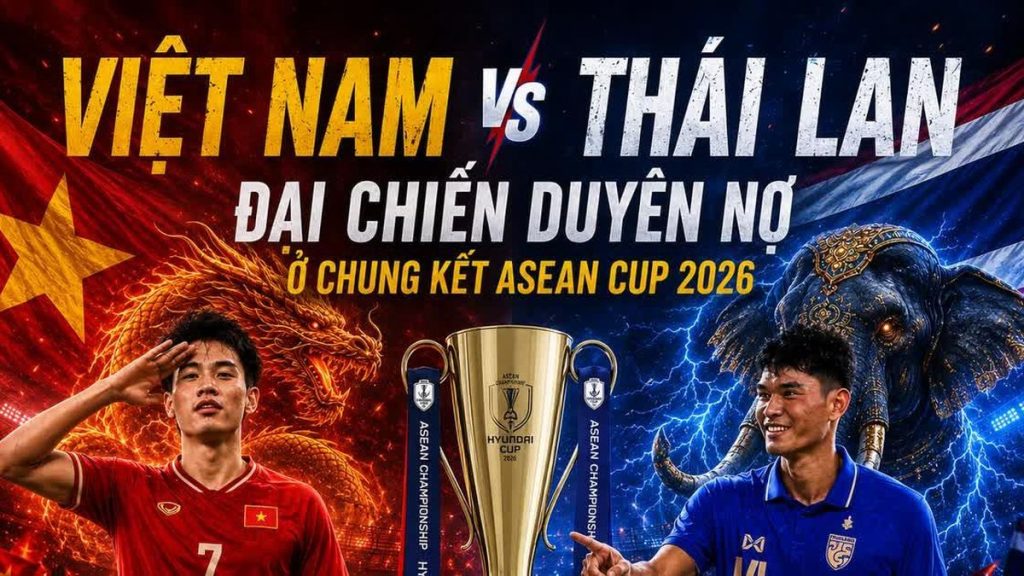 Video Kết quả trận lượt đi Highlight Việt Nam Thái Lan tại giải AFF Cup 2026