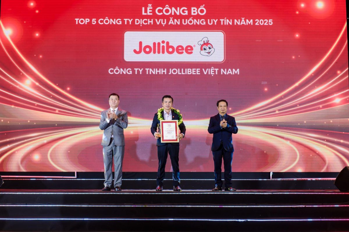 Jollibee - Top 5 Công ty Dịch vụ ăn uống uy tín năm 2025 - Người Tiên Phong