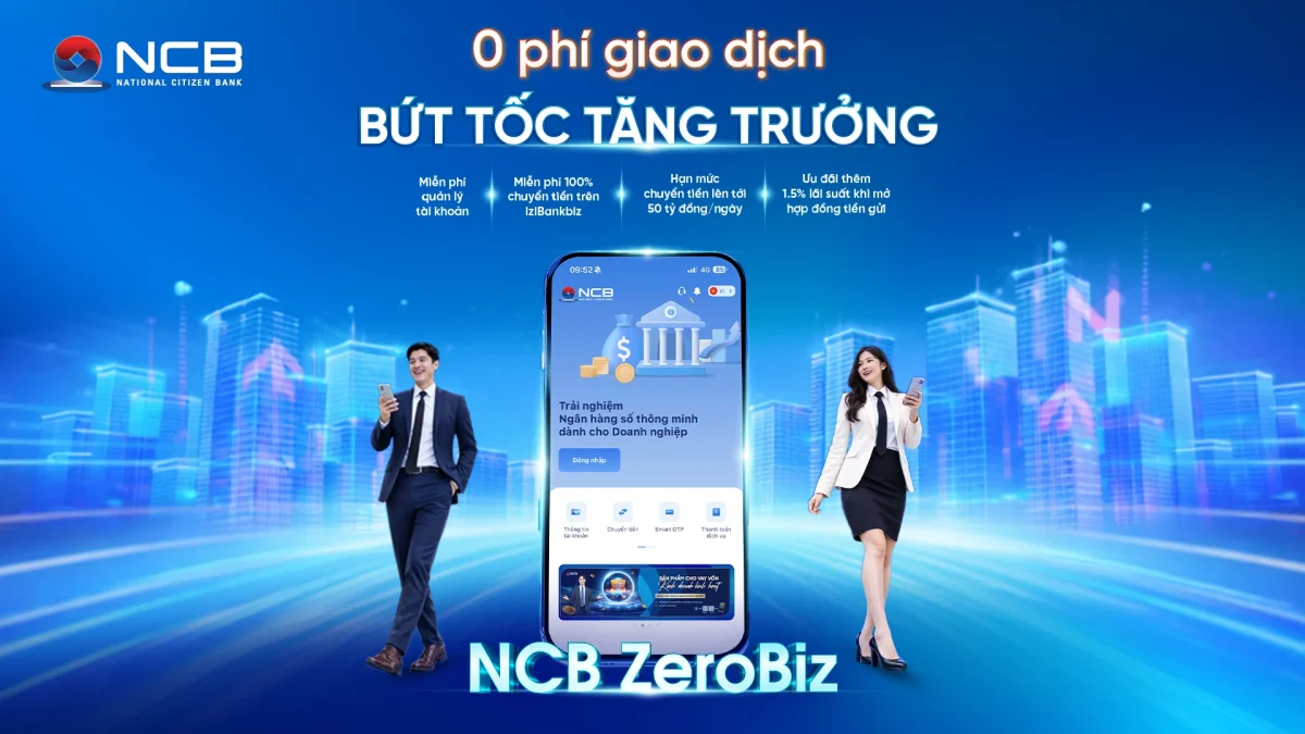 Chuyển đổi số NCB- Người Tiên Phong