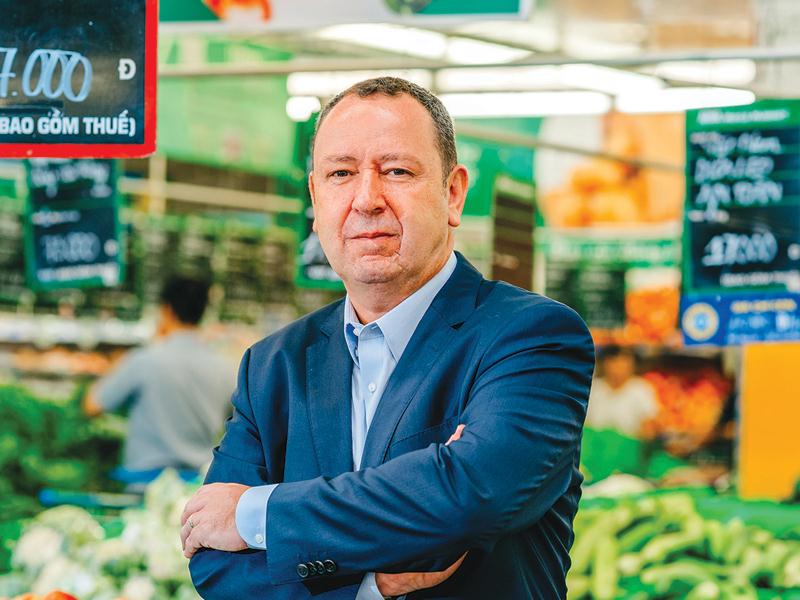 Ông Bruno Jousselin, Tổng giám đốc điều hành Công ty TNHH MM Mega Market Việt Nam - Người Tiên Phong