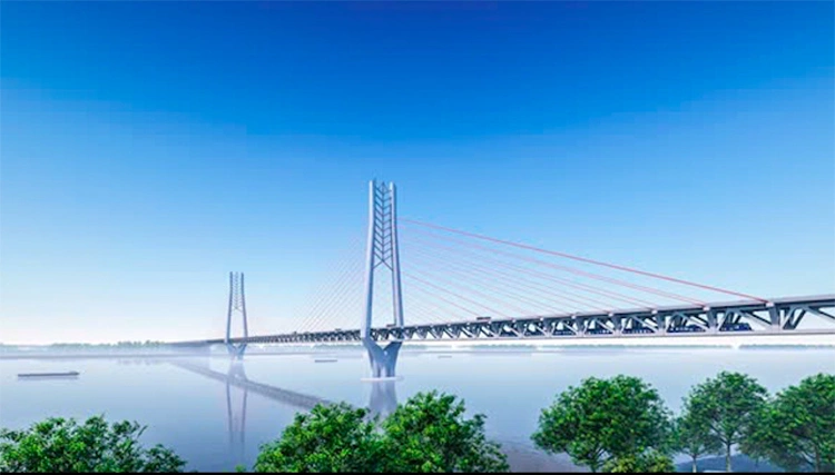 Phối cảnh dự án Cầu Cần Thơ 2 chính thức được phê duyệt - Người Tiên Phong
