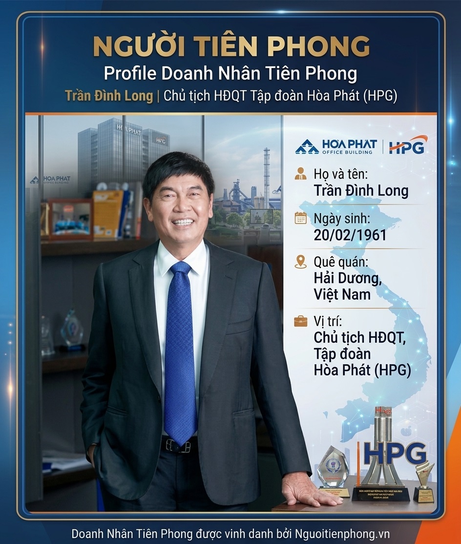 Profile Doanh Nhân: Trần Đình Long – "Vua Thép" Việt Nam 11 CEO Trần Đình Long - Người Tiên Phong