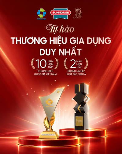 SUNHOUSE đạt cú đúp giải thưởng Thương hiệu Quốc gia và APEA 2026 13 Sunhouse nhận cú đúp giải thưởng
