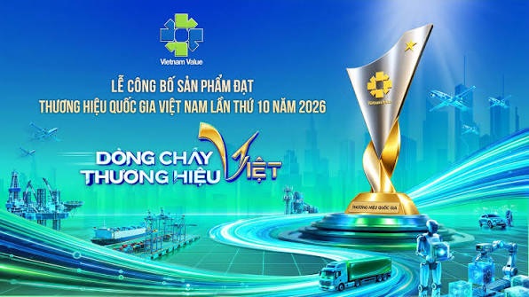danh sách 499 sản phẩm đạt Thương hiệu Quốc gia Việt Nam năm 2026