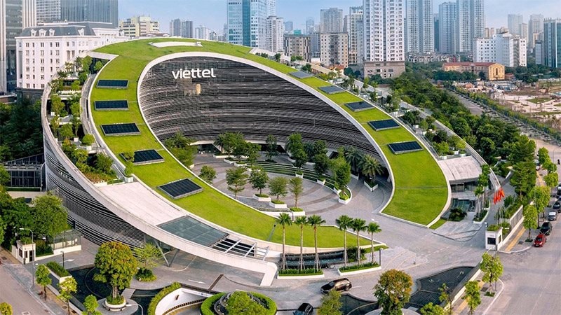 Trụ sở Tòa nhà thông minh Viettel- Người Tiên Phong