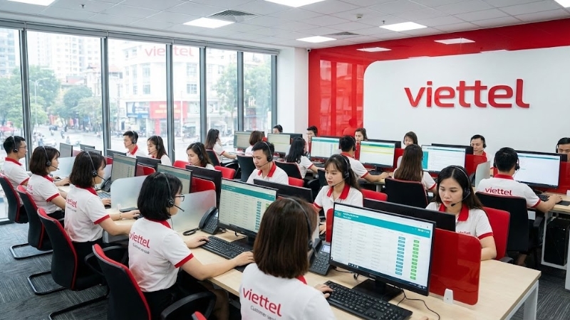 Văn phòng Tổng đài Viettel- Người Tiên Phong