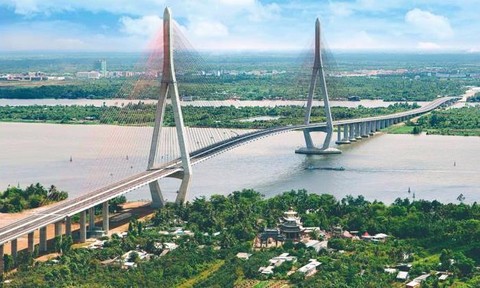 Cầu Cần Thơ hiện tại được thông xe năm 2010 - Người Tiên Phong